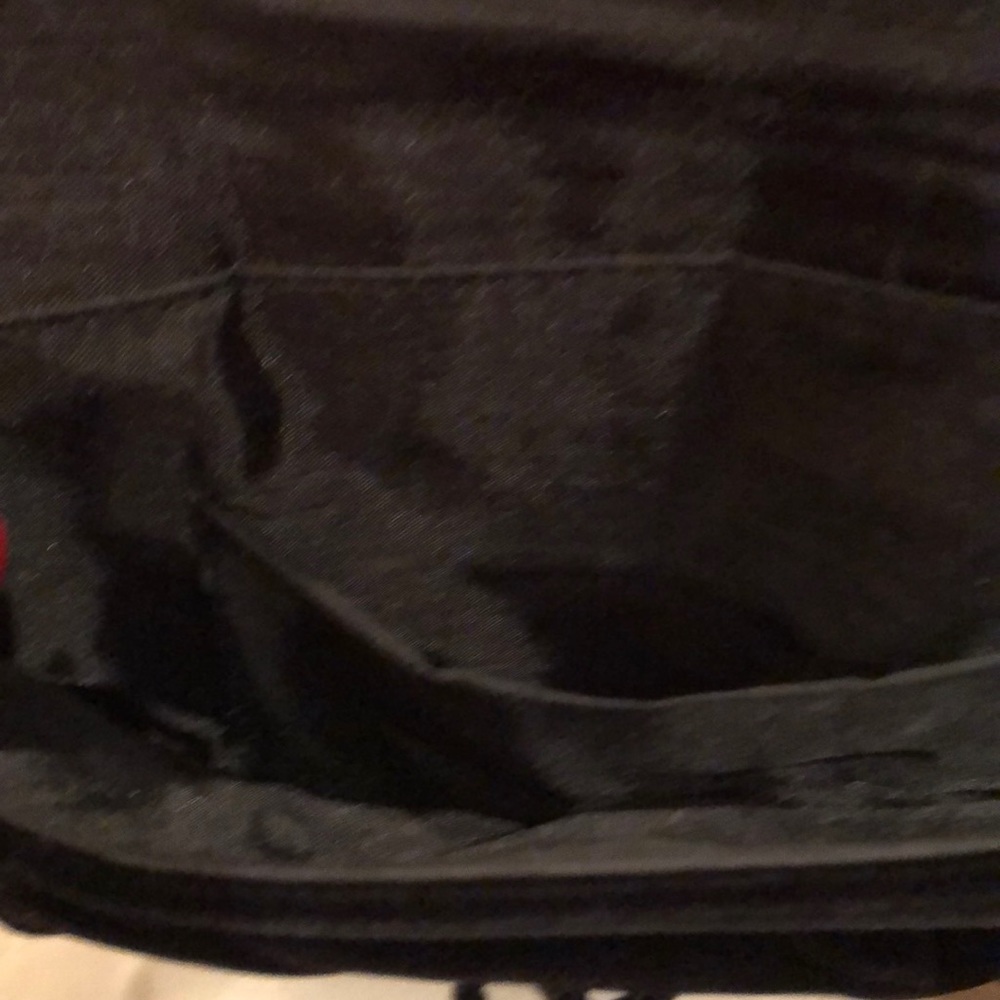 Vintage black velvet handbag - Picture 4 of 4